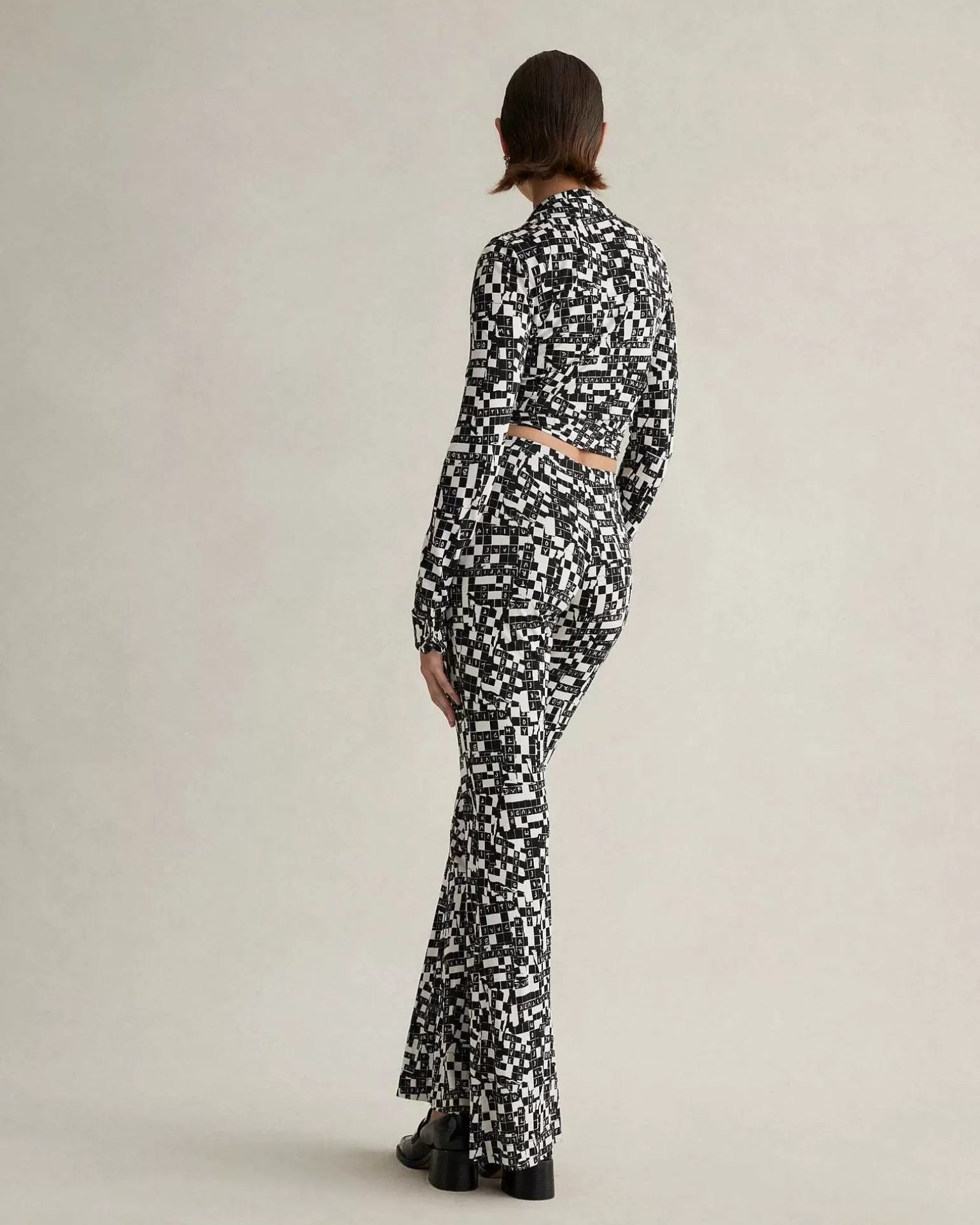 Store Diane von Furstenberg Bobbie Wrap Top I Tiny Dvf 50Th Crossword Black