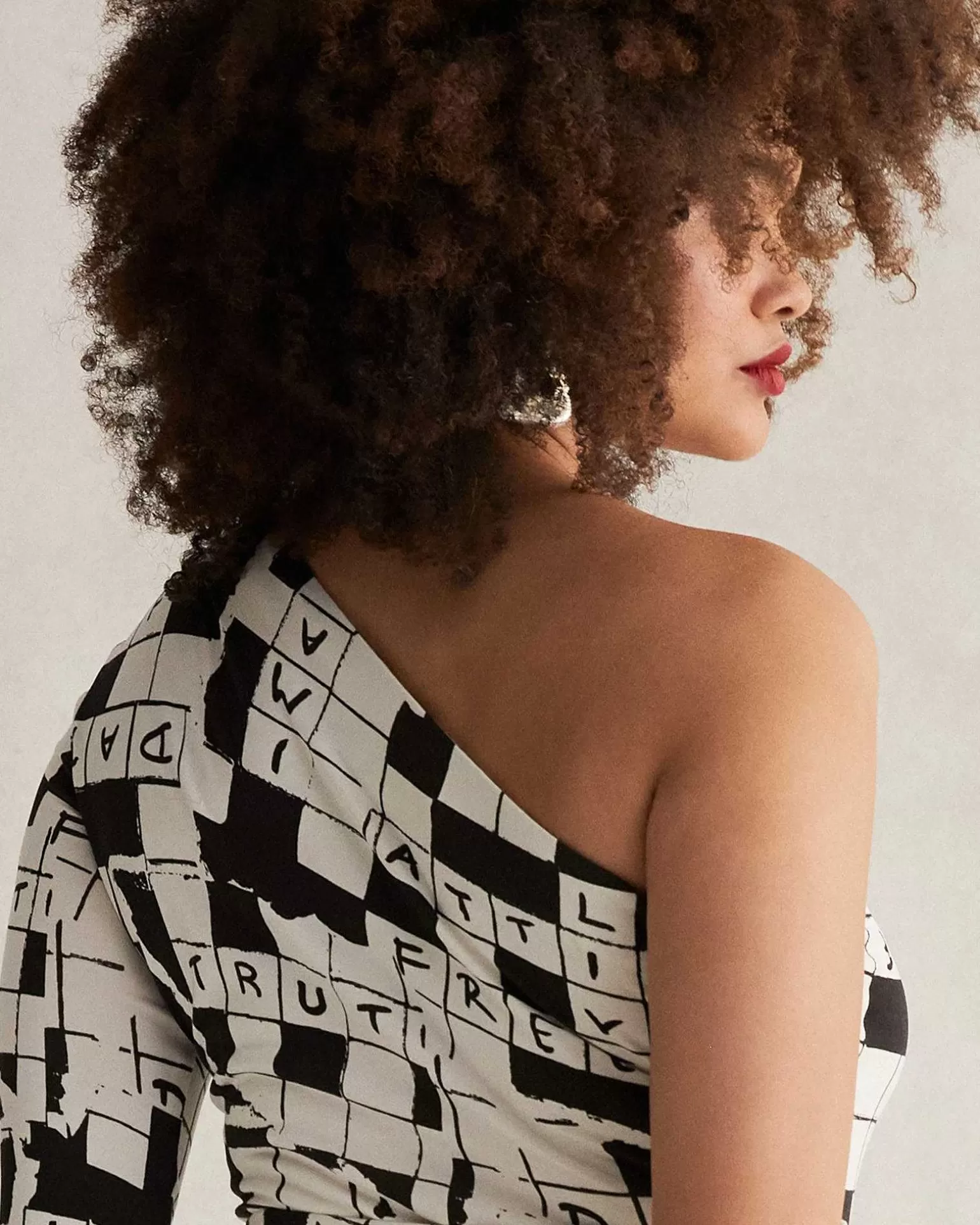 Flash Sale Diane von Furstenberg Coco Silk Jersey Kjole I Dvf 50Th Crossword Ivory